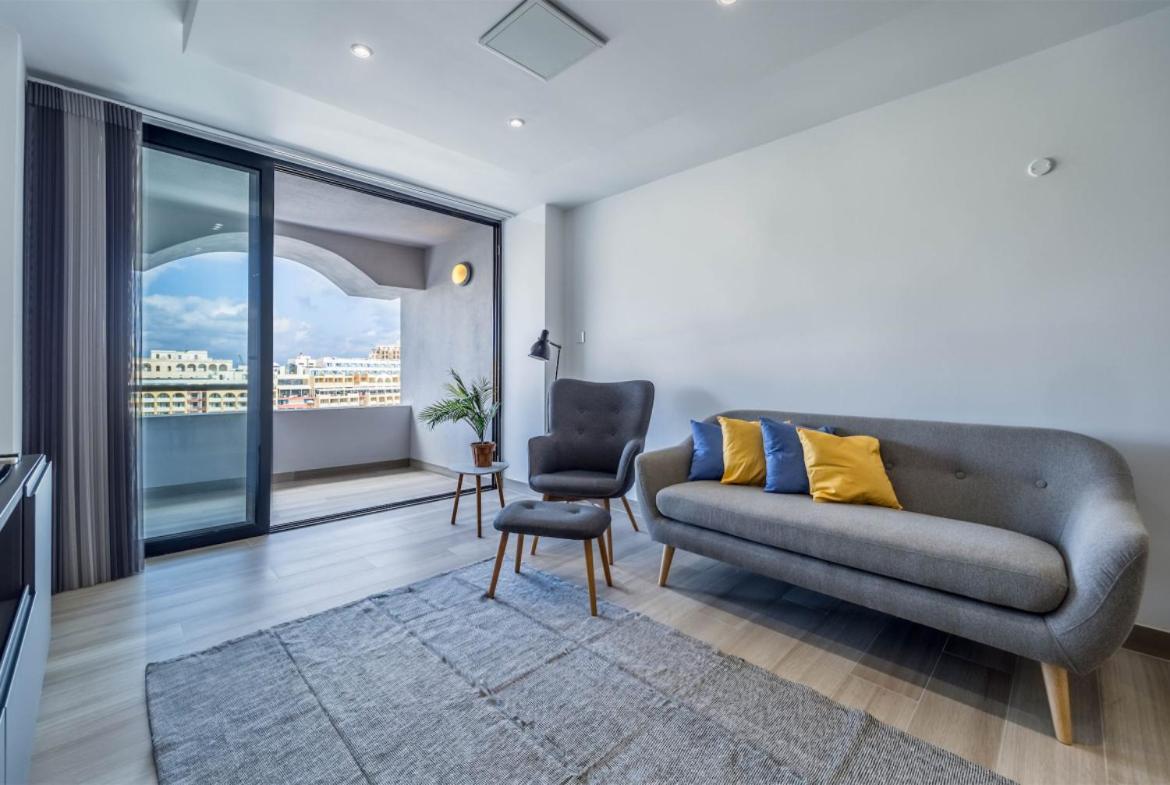 Deluxe Seaview Apartment Saint Julian's 외부 사진